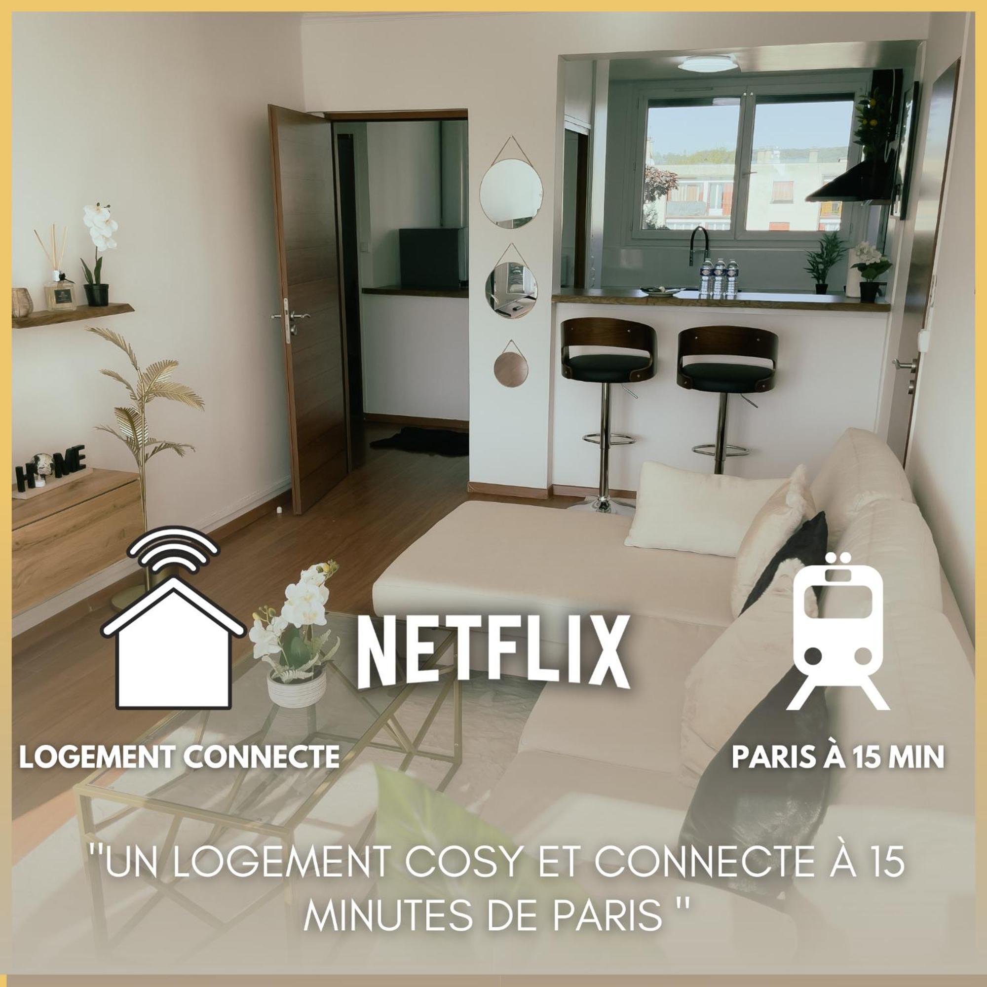 Soisy-sous-Montmorency Appartement Cosy & Connecte A 15 Min De Paris מראה חיצוני תמונה